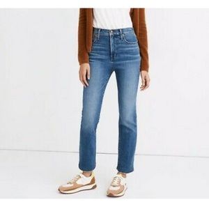 Madewell Slim Demi Boot Northhaven Wash